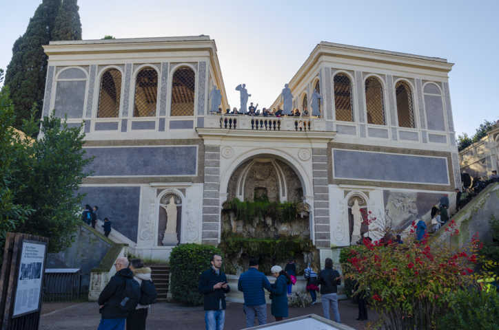 102 - Italia - Roma - Palatino - teatro de Fontanone